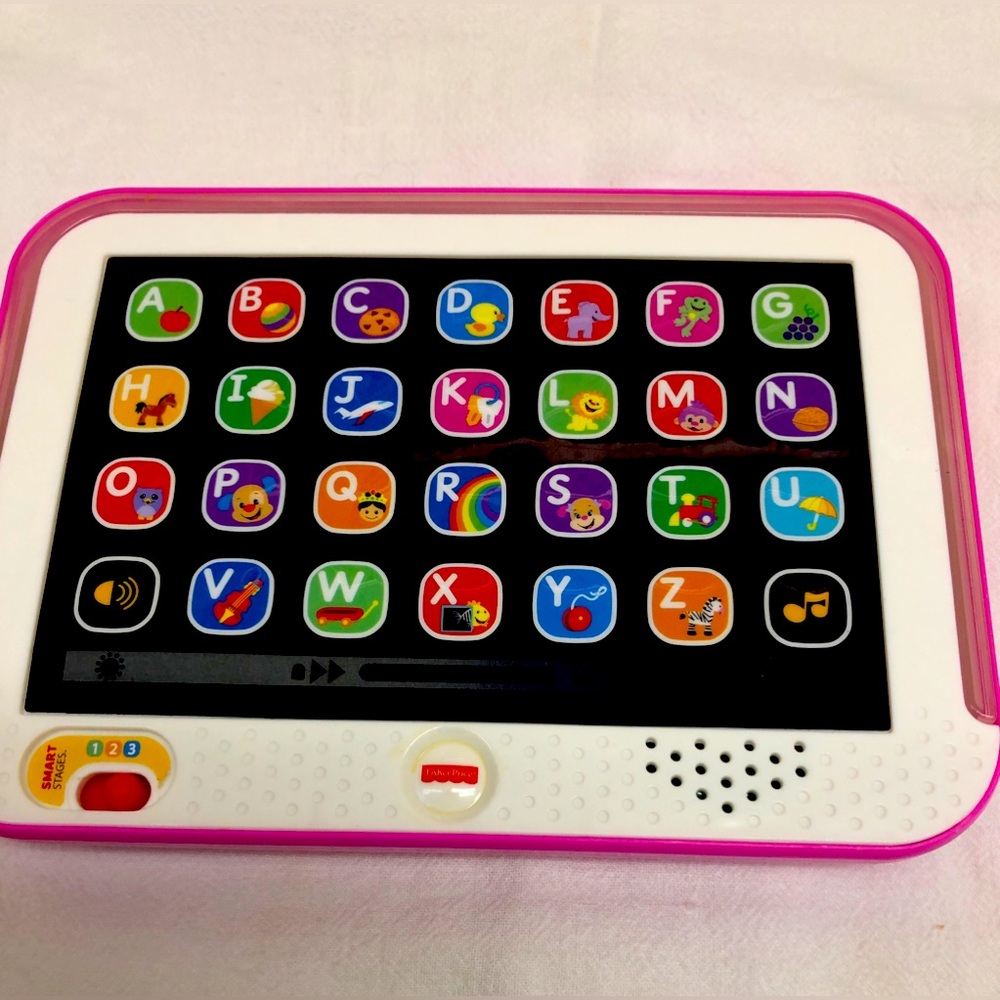 Fisher-Price musical talking Keyboard! Toddler learning toy! Songs & alphabet!